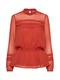 VERO MODA Bluse EMPIRE orangerot