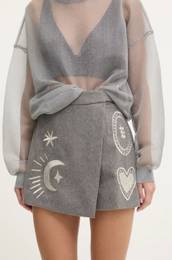 Midnight Romance Skort siva barva, NFDSK355