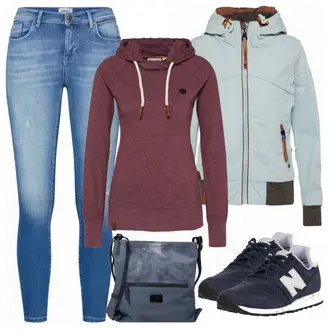 Winter Outfits Festlich mit Blau/DunkelBlau Diabetiker-Tasche/Gürteltasche/Mannstasche/Mini-Rucksack/Wasserdichte Tasche/Tragetasche Tom Tailor "Naketano look"Look: Uni, Indoor, Old Money, Elegant, Coole, Festlich, Punk, Premium