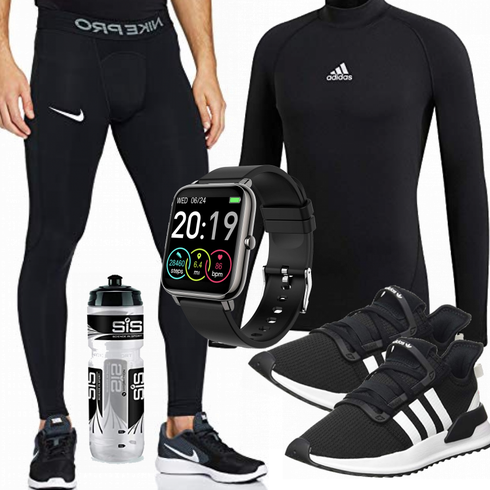 Blau Hose Nike kombinieren