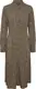 PIECES PCNOVA LS MIDI DRESS NOOS BC Dames Jurk - Maat XL