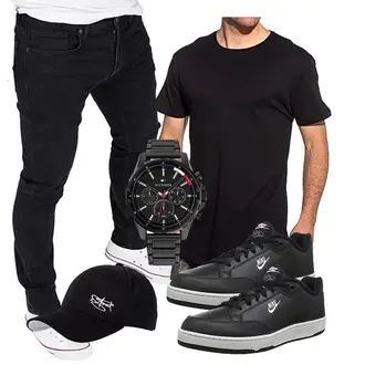 All Black Outfits "Cooles Outfit"