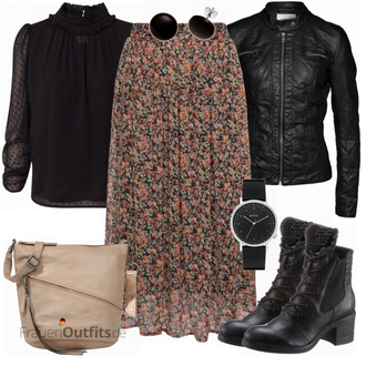 Outfit mit Blau Stiefel Replay "Perfekt für den Herbst"