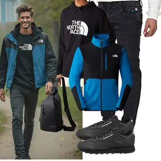 Rad­fahren Outfit "Freizeit Outfit"Look: Rad­fahren, Wandern, Freizeit, Trekking