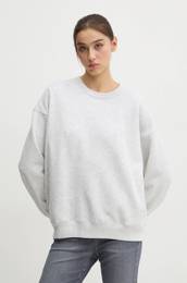 Pulover Hollister Co. enski, siva barva, KI352-4218