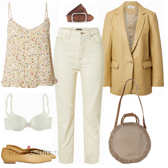 Vintage Outfits mit Grau Jeans Trendyol "Vintage Businesslook"