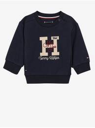 Dark blue girls' sweatshirt - Girls