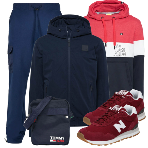 Lila Sneaker New Balance kombinieren