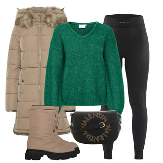 Outfit met craft "Outfit voor de winter"