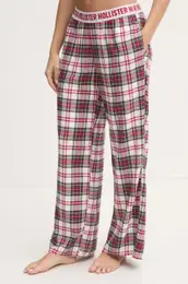Spodnji del piame Hollister Co. enski, be barva, KI346-4047
