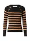 Warehouse Pullover camel / schwarz
