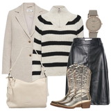 Winter Outfits zwart Rokken voor Dames image