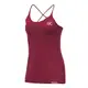 GYMCODES Damen Sporttop Yoga Tank Top Ringerrücken Oberteil Laufen Fitness Funktions Shirt - Flex Cross Top (S, Bordeaux)