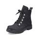 Rieker Damen Schnürstiefeletten Y2422, Frauen Stiefeletten,uebergangsstiefel,schnürboots,übergangsschuhe,women's,woman,lady,schwarz (01),38 EU / 5 UK