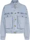 VERO MODA VMSILKA L/S DNM SHACKET YO367 Dames Denim jas - Light Blue Denim