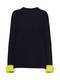 PRINCESS GOES HOLLYWOOD Pullover ''''structure&contrast'''' schwarz