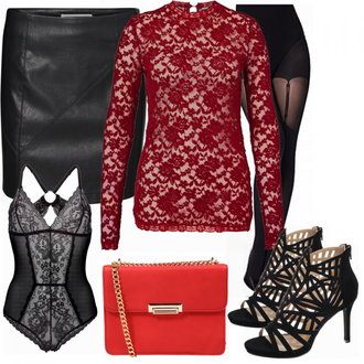Sexy Outfit Elegant mit Schwarz/Beige/Orange Eleganter Schuh/Sandalette/Sandalen Mit Absatz/Spangenpump/Riemchen Sandale Bullboxer "Sexyoutfit"Look: Uni, Stil, Coole, Elegant, Empire, Italienische, Jazz, Old Money