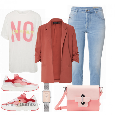 Rot/Lila/Braun Lederjacke/Oversize Blazer/Boyfriend Blazer/Longblazer/Lederjacke für Männer/Blusenblazer/Lässiger Blazer/Eleganter Blazer/Blazerjacke/Kurzblazer SOAKED IN LUXURY kombinieren