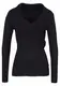 MELROSE Wickelpullover schwarz
