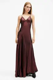 Obleka LILI rdea barva, W291DB
