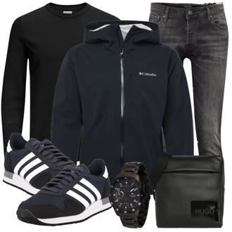 Outfit mit Schwarz Unkategorisiert Columbia "Alltags Outfit"
