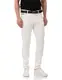 Cipo & Baxx Herren Jeanshose Slim Fit, Stretch Denim Pants im Basic-Look, 98,5% Baumwolle Jean Hose für Männer, Casual-Look Klamotten für Herren, CD820, White, W32 L32