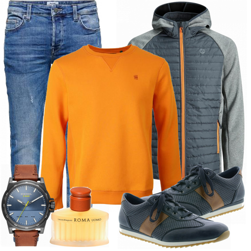 Grau Jeans Only & Sons kombinieren