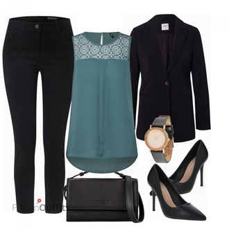 Outfit mit Blau EDC by Esprit "Büro Outfit"