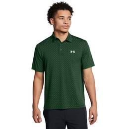 UA Playoff 3.0 Printed Polo-GRN