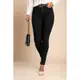 Enge Stretch-Jeans, Schwarz