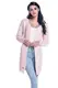 Stylischer Cardigan Strickjacke für Damen im Oversize-Look in Schwarz, Grau, Beige, Blau