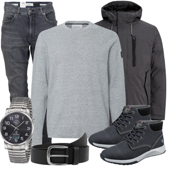 Outfit mit Stiefel Lumberjack "Cooles Outfit"