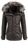 khujo Winterparka ''''ATALIA''''  donkergrijs