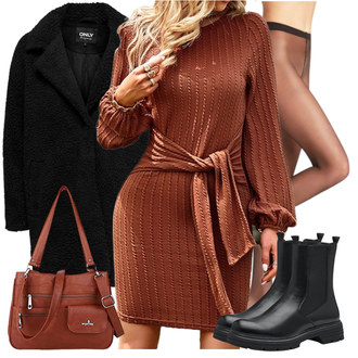Outfit mit Rot angel kiss "Outfit für den Winter"