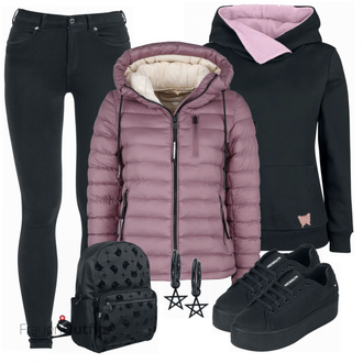 Outfit mit Grau Khujo "Modischer Look für die Freizeit"