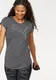 PUMA T-Shirt weiß / graumeliert