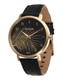 Nixon Analog Armbanduhr (Gehäusedurchmesser: 38mm) gold / schwarz