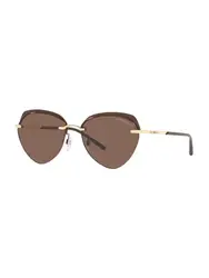Emporio Armani Sonnenbrille ''''0EA2133 57 301373'''' braun / gold