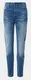 Blaue Winterjeans