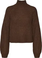 NOISY MAY NMTESSA L/S HIGH NECK KNIT Dames Trui - Maat M