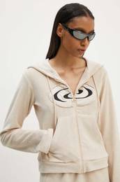 Bombaen pulover Rsum BoraRS Blouse enski, be barva, s kapuco, 221441164