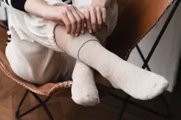 Socks 093-036 Light Beige Light Beige