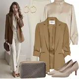 Lange Klassische Blazer Outfits image