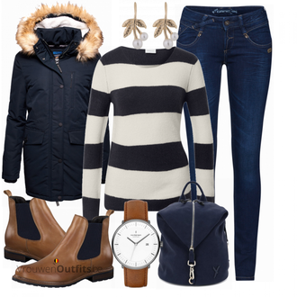 Outfit met blauw Gang "Cool Outfit"
