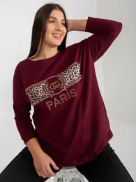 Blouse-VI-BZ-2901.49P-dark purple