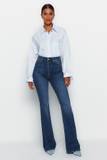 Prevelik Bootcut Kavbojke za dame image
