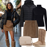 Mini Plisirano krilo outfiti za dame image