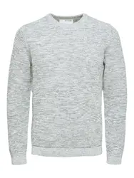 SELECTED HOMME Strickpullover grau