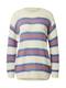 24COLOURS Pullover marine / beere / weiß