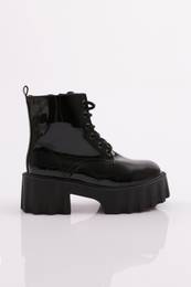 Es801 Women's Thick Sole Lace-Up Boots.